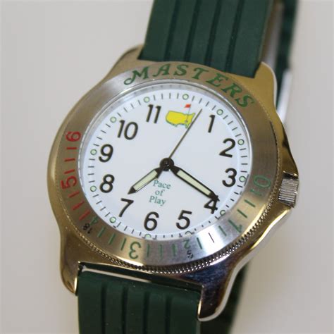 masters pace of play watch for sale|Masters Tournament Undated Silver Rim Pace of Play Watch .